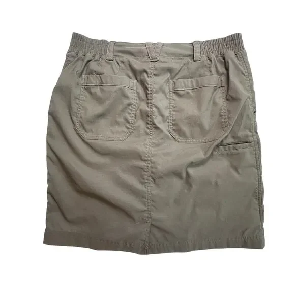 Duluth Women Dry on the Fly Ink Green Improved Skort UPF Outdoor Utility SZ 8 - Picture 2 of 13